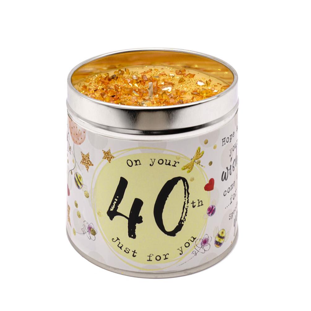 Best Kept Secrets 40th Birthday Tin Candle £8.99